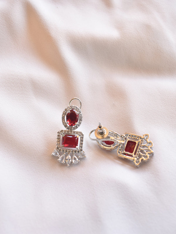    Red Stud Earrings