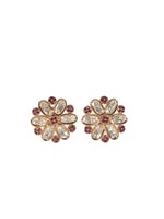 Load image into Gallery viewer, Kundan Stud | Red Stud
