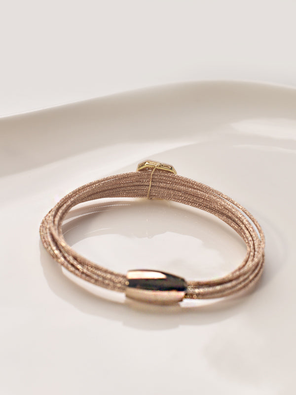 Rose gold bracelet