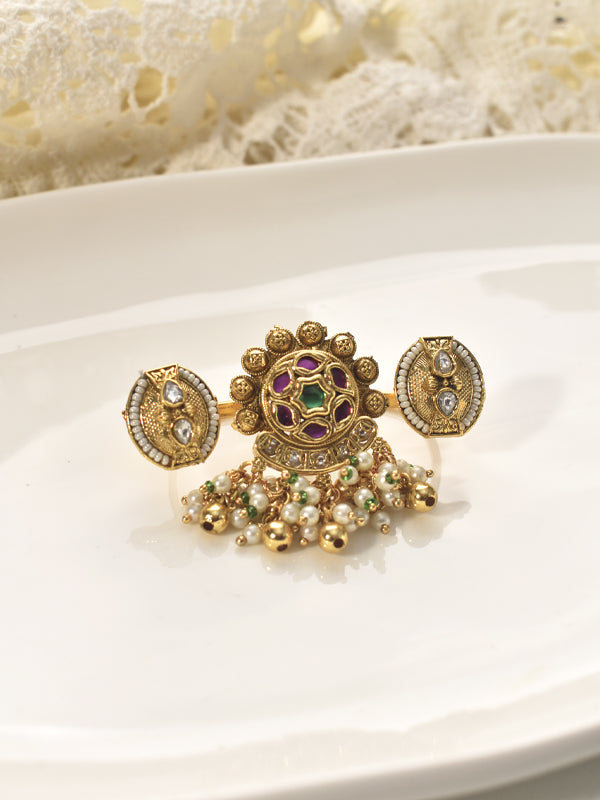 Royal Double Finger Ring 