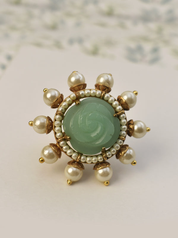 Royal Mint Rose Statement Ring 