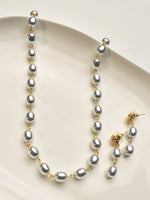Load image into Gallery viewer, Single Line Pearl Necklace

