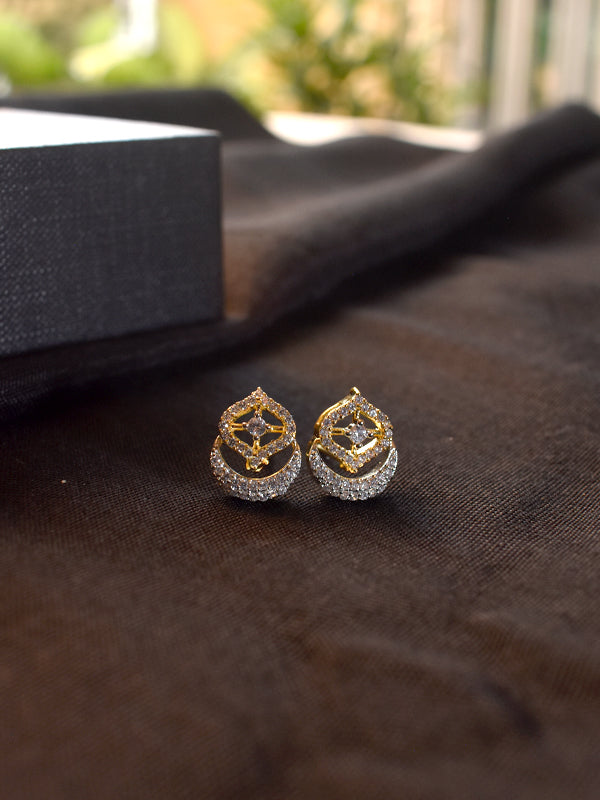 Small Earrings Gold | Small Gold Hoop Earrings – Peach Tassels