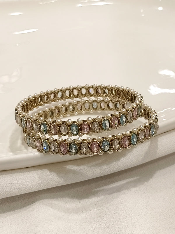 Small Beades and Stone Bangles