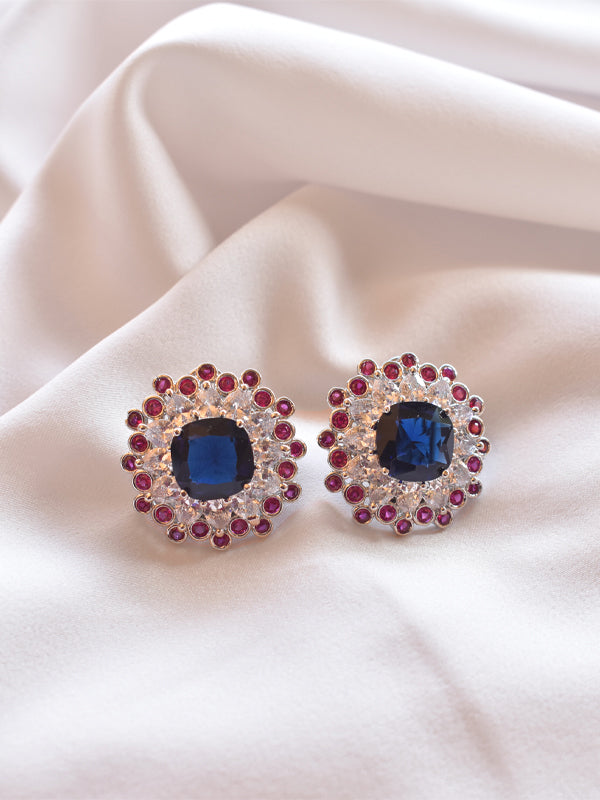 Square Stud Earrings