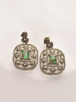 Load image into Gallery viewer, Multi Stone  Necklace Set | Green Stone Necklace Set

