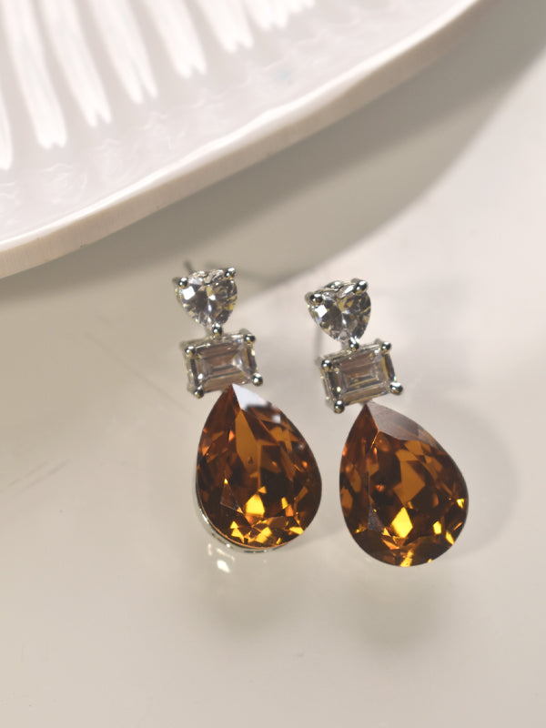 Beautiful Pendant Set | AD Pendant with Big Stone