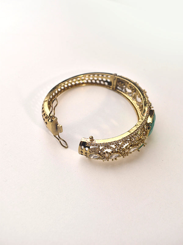 Stone Bracelet with Intricate Design 