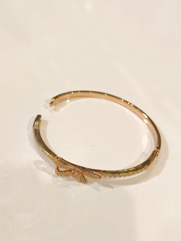 Golden Polish with Stone  Bracelet | Stylish Anti tarnish Bracelet