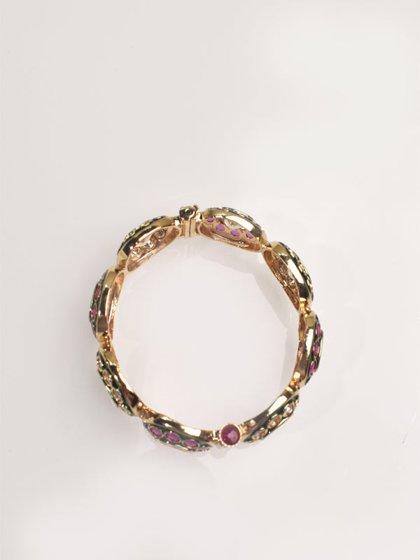 Multi Color Bangles | Kundan Bangle