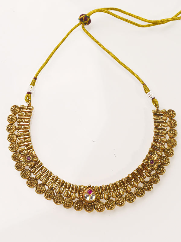 Stylish Temple Necklace Set