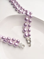 Load image into Gallery viewer, Stylish Two Line Beads Necklace
