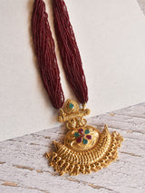 Traditional Golden Pendant Set