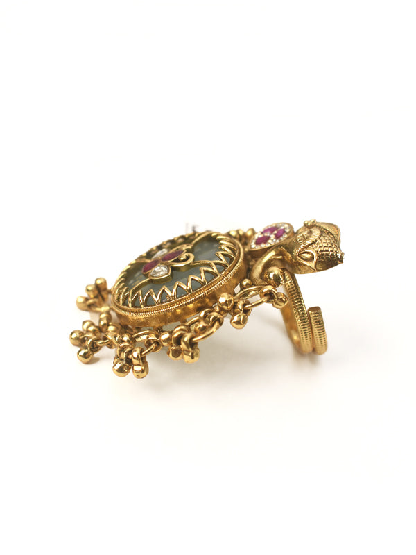 Traditional Ethnic Statement Ring 