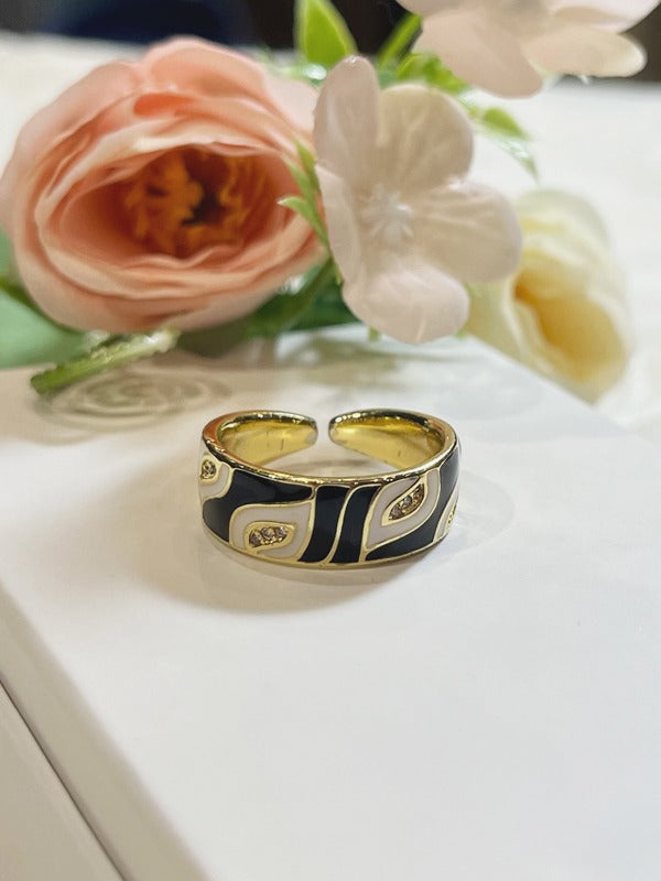 Black Finger Ring | Black Ring