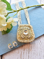 Load image into Gallery viewer, White Pearl Long Necklace
