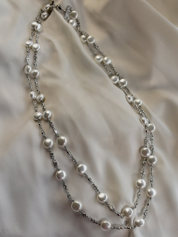 White Pearl Necklace