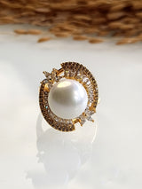 White Pearl Rings