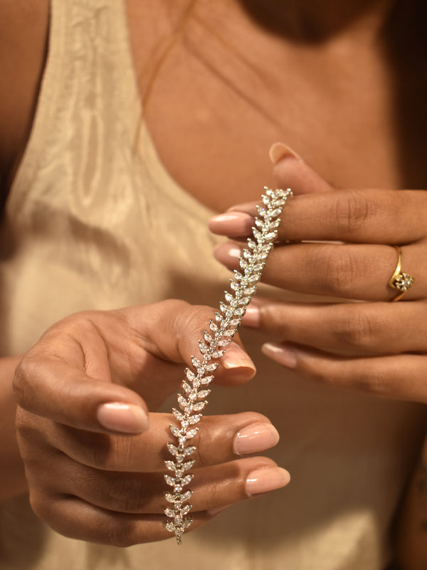 White Stone Bracelet | White Bracelet