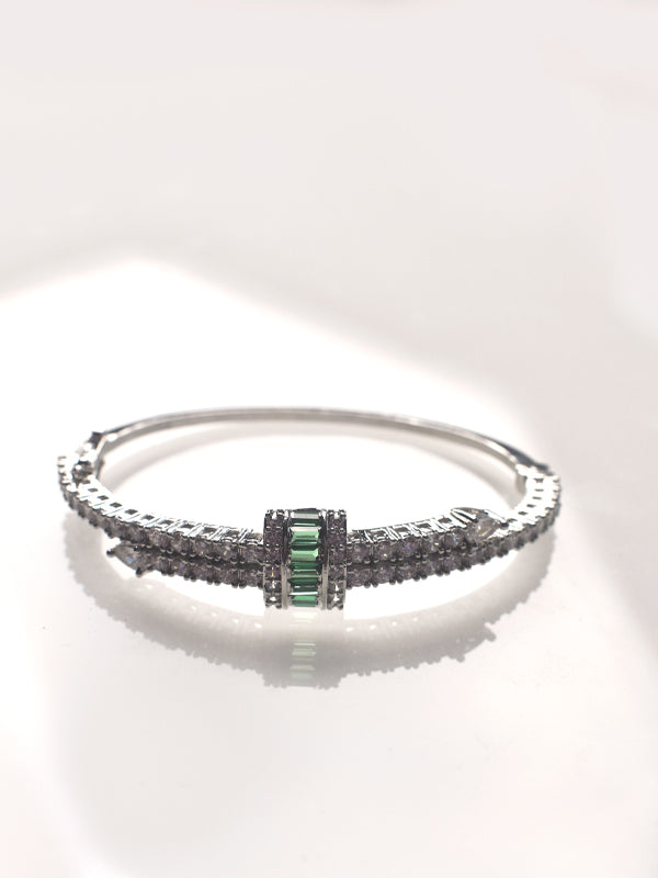 White Stone Bracelets