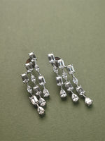 Load image into Gallery viewer, White Stone Earrings
