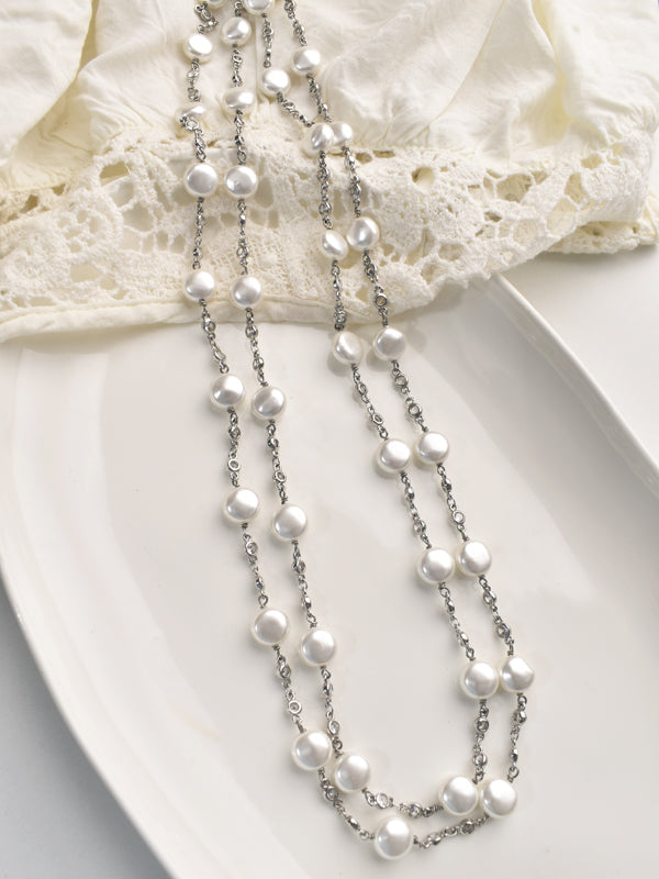 White Pearl Necklace