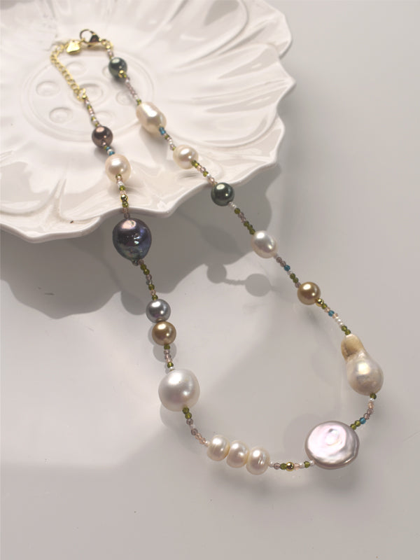  White Pearl Necklace