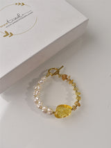 Yellow Stone Bracelet