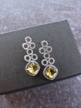 Yellow Stone Earring