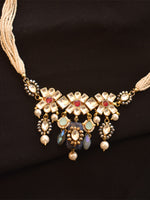 Load image into Gallery viewer, multi colour kundan jewellery
