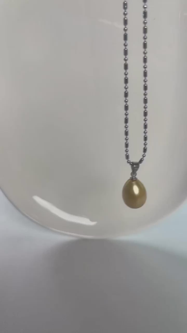 Pearl pendant | pearl chain