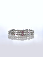 Load image into Gallery viewer, Pink Stone Bracelet | Ad Bracelet
