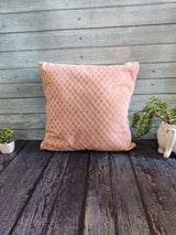 Light Pink Velvette Cushion Cover