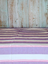 White and Purple Stripes