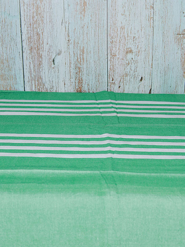 White and Green Stripes