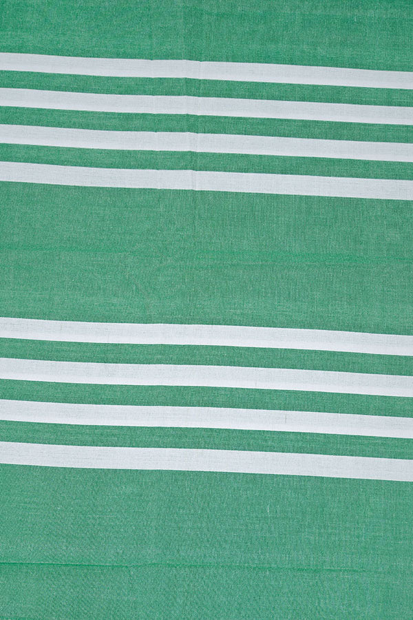 White and Green Stripes