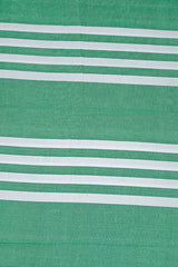White and Green Stripes