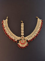 Load image into Gallery viewer, Kundan Matha Patti | Heavy Matha Patti
