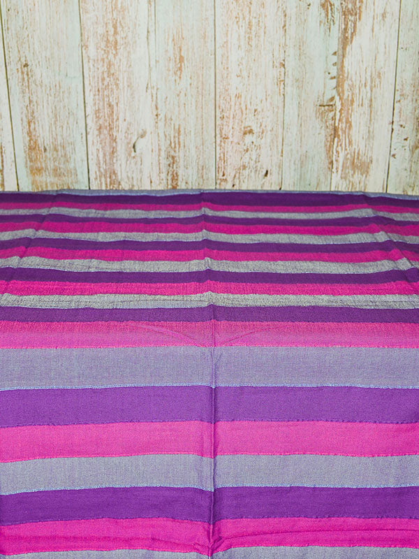 3 Color Violet and Pink and Blue Bedsheet