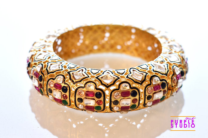 Bridal Kada | Jadau Kada | Kundan Kada