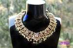 Load image into Gallery viewer, Polki Necklace Set | Pearl Necklace Set
