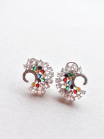 Load image into Gallery viewer, White Stone Earring |  Ad Earring

