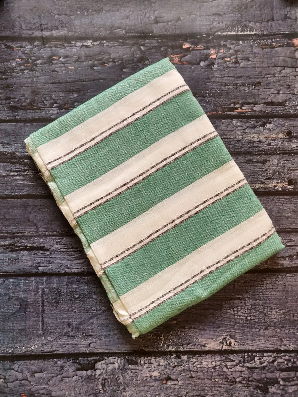 White and Green Stripes