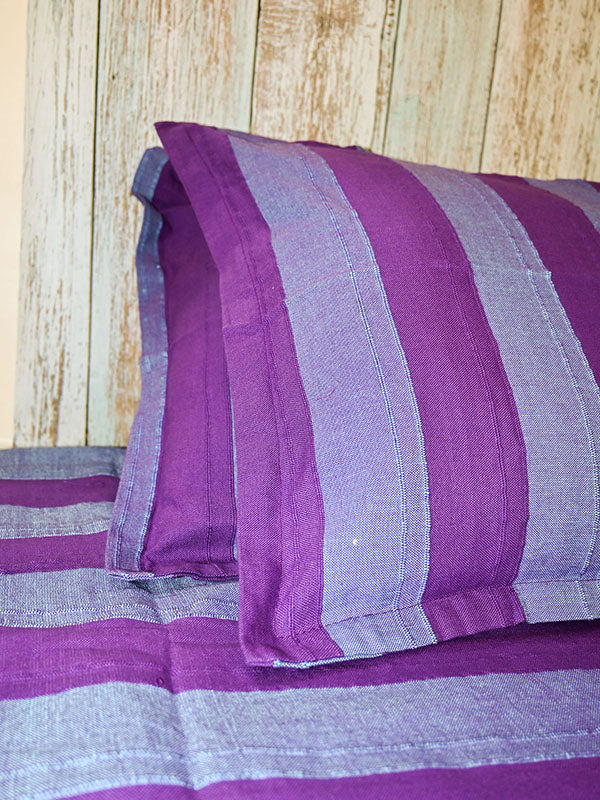 2 color Violet and Blue Bedsheet