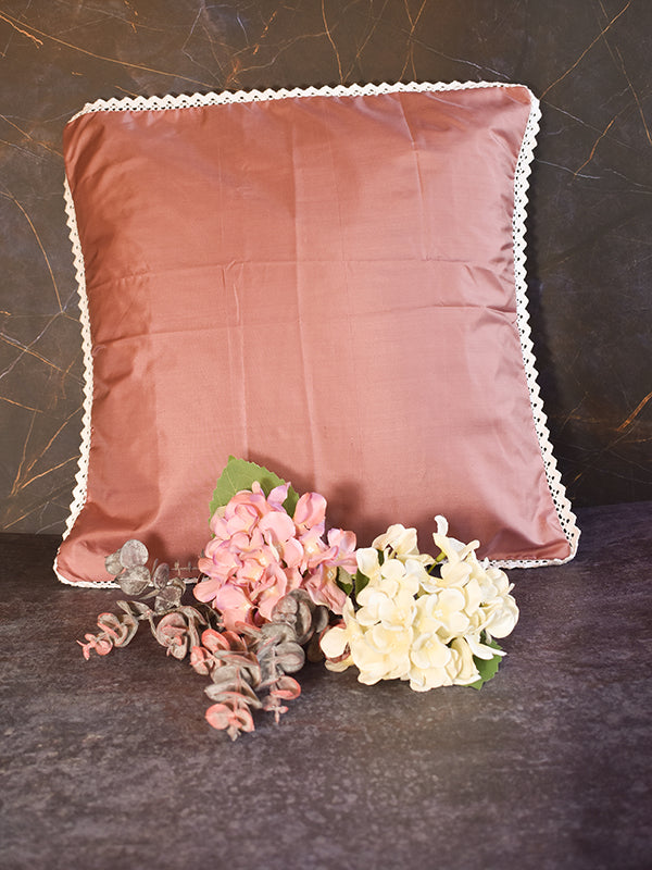 Onion Pink Silk Cushion covers