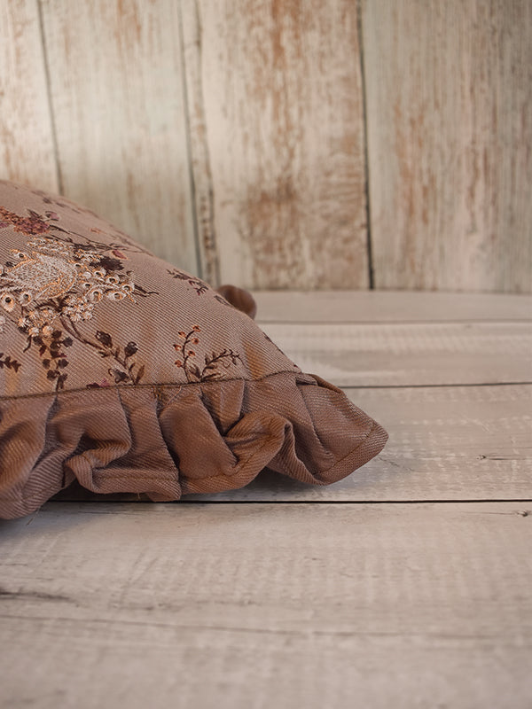 Light Brown Cushion Cover in a set of 4