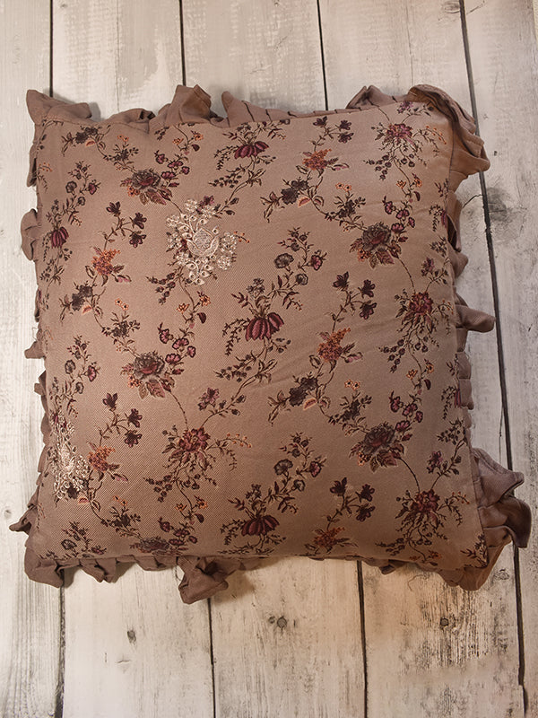 Light Brown Cushion Cover in a set of 4