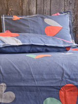 Double Bedsheet Set in Blue