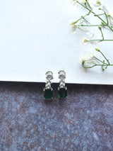 Green Stone Earrings | Ad Earrings