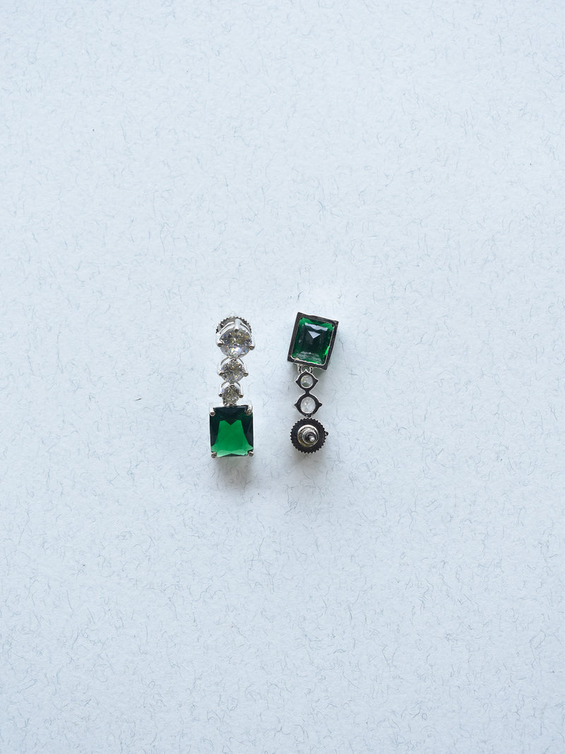 Green Stone Earrings | Ad Earrings